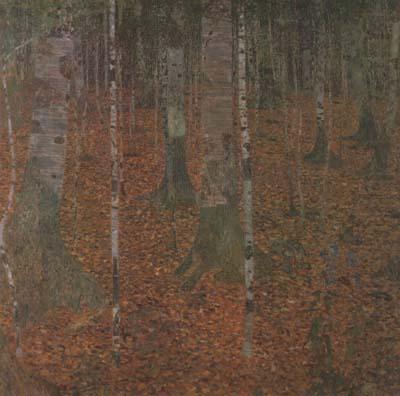Gustav Klimt Birch Wood (mk20) china oil painting image